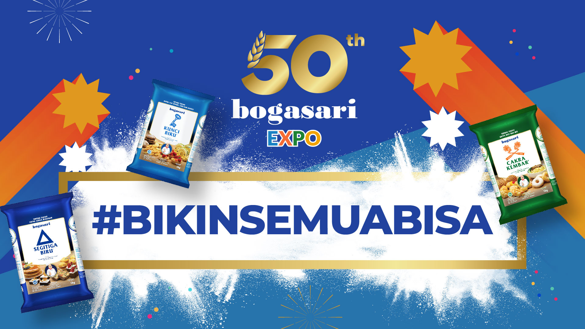 Outcome banner Bogasari Expo #BikinSemuaBisa